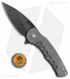DSK Tactical Stealth Frame Lock Knife Milled TBL (3.5" Drop Point) ASW Jeweled -Avokelavavat Sales Store DSK Tactical Sheath FL Milled TBL DPJeweled BHQ 89748 jr bottlecap