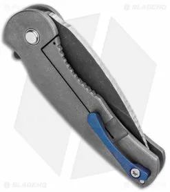 DSK Tactical Stealth Frame Lock Knife Milled TBL (3.5" Drop Point) ASW Jeweled -Avokelavavat Sales Store DSK Tactical Sheath FL Milled TBL DPJeweled BHQ 89748 jr side