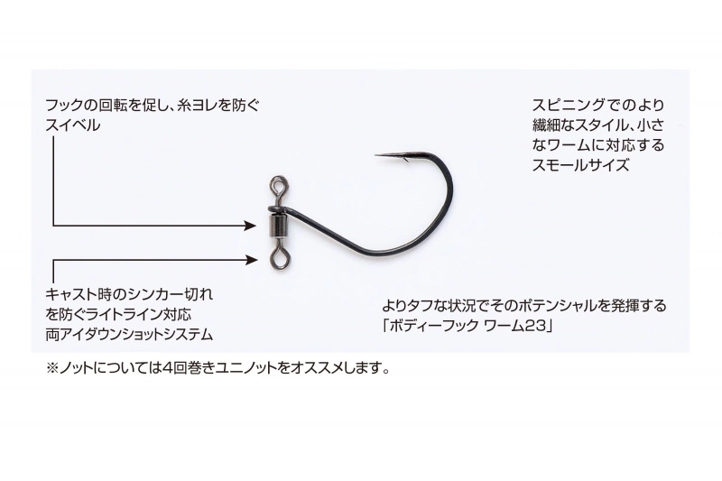 Decoy Worm123 DS Hook Masubari 5 Decoy Worm123 DS Hook Masubari - Image 3
