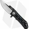 DDR Darrel Ralph Darrel Ralph Designs DDR Ventilator Flipper Knife Carbon Fiber (3.5" Two-Tone) -Avokelavavat Sales Store Darrel Ralph Designs DDR Ventilator Flipper CF Blue TT BHQ 85786 jr