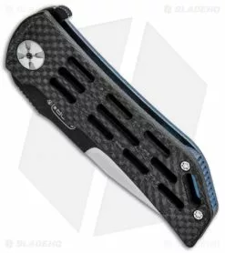 DDR Darrel Ralph Darrel Ralph Designs DDR Ventilator Flipper Knife Carbon Fiber (3.5" Two-Tone) -Avokelavavat Sales Store Darrel Ralph Designs DDR Ventilator Flipper CF Blue TT BHQ 85786 jr spine