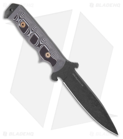 Dawson Knives Chief Fixed White/Black G-10 (5" Apocalyptic Black MagnaCut) 4 Dawson Knives Chief Fixed White/Black G-10 (5" Apocalyptic Black MagnaCut) - Image 2