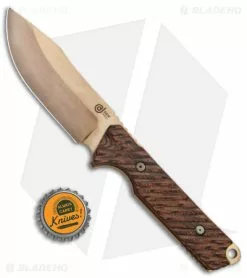 Dew Hara Custom D1 Fixed Blade Knife Pakkawood (4.1" Bronze) 9 Dew Hara Custom D1 Fixed Blade Knife Pakkawood (4.1" Bronze) -Avokelavavat Sales Store Dew Hara Custom D1 Fixed Blade Packer Wood Bronze BHQ 177321 jr bottlecap