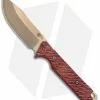 Dew Hara Custom D1 Fixed Blade Knife Pakkawood (4.1" Bronze Satin) 2 Dew Hara Custom D1 Fixed Blade Knife Pakkawood (4.1" Bronze Satin) -Avokelavavat Sales Store Dew Hara Custom D1 Fixed Blade Packer Wood TT Bronze BHQ 177322 jr