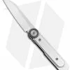 Dew Hara Custom Knives Infinity Liner Lock Knife Stainless Steel (3.1" Mirror)