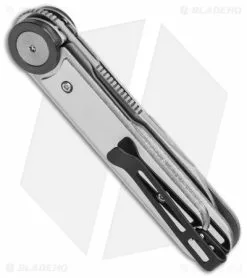 Dew Hara Custom Knives Infinity Liner Lock Knife Stainless Steel (3.1" Mirror) -Avokelavavat Sales Store Dew Hara Custom Infinity Stainless handle Mirror BHQ 156940 jr side