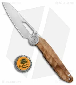 Dew Hara Knives Dew Hara Custom Knives D4 Liner Lock Knife Shadow Wood (3.2" Satin) -Avokelavavat Sales Store Dew Hara Custom Knives D4 LL Shadow Wood Satin BHQ 177313 jr bottlecap