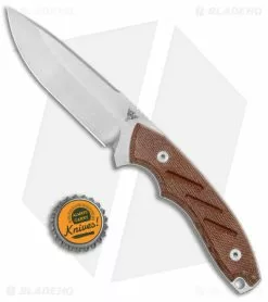 Dirty Bird Knives Chingaso Fixed Blade Knife Natural Canvas Micarta (4" Satin) -Avokelavavat Sales Store Dirty Bird Chingaso Fixed Blade Natural Canvas Micarta Satin BHQ 173584 jr bottlecap
