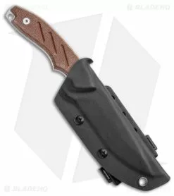 Dirty Bird Knives Chingaso Fixed Blade Knife Natural Canvas Micarta (4" Satin) -Avokelavavat Sales Store Dirty Bird Chingaso Fixed Blade Natural Canvas Micarta Satin BHQ 173584 jr sheath