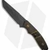 Dirty Bird Knives Custom Tanto V1 Fixed Blade CF/Stone/Brass (3.6" Stonewash) -Avokelavavat Sales Store Dirty Bird Knives Custom Tanto V1 Fixed Blade CF Stone Brass SW BHQ 174898 jr