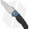 Diskin Revolution D/A Tanto Automatic Knife Blue Ti/CF (3.75" Polished) -Avokelavavat Sales Store Diskin Revolution DA Tanto Blue Ti CF polished BHQ 78467 er