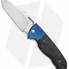 Diskin Revolution D/A Tanto Automatic Knife Blue Ti/Marbled CF (3.75" Satin) 1 Diskin Revolution D/A Tanto Automatic Knife Blue Ti/Marbled CF (3.75" Satin) -Avokelavavat Sales Store Diskin Revolution DA Tanto Blue Ti Marbled CF BHQ 71738 jr