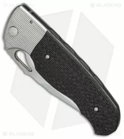 Diskin Revolution D/A Tanto Automatic Knife Ti/Carbon Fiber (3.75" Polished) -Avokelavavat Sales Store Diskin Revolution DA Tanto Ti CF polished BHQ 78466 er spine