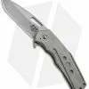 Doc Shiffer Knives Doc Shiffer Bulletproof V2 Frame Lock Knife Titanium (3.5" Stonewash)