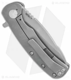 Doc Shiffer Knives Doc Shiffer Designated Marksman Knife Carbon Fiber Flipper (2.75" Plain) -Avokelavavat Sales Store Doc Shiffer Designated Marksman Knife Carbon Fiber Flipper 2.75 Plain BHQ 119830 LS Side