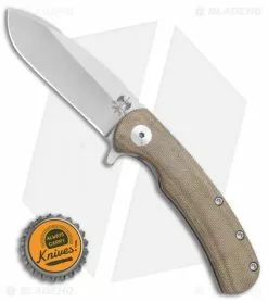 Doc Shiffer Knives Doc Shiffer Designated Marksman Knife OD Micarta Flipper (2.75" Plain) -Avokelavavat Sales Store Doc Shiffer Designated Marksman Knife OD Micarta Flipper 2.75 Plain BHQ 119831 LS Bottlecap