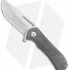 Doc Shiffer Knives Doc Shiffer V3 Recon Frame Lock Knife Black Micarta (3" Stonewash)