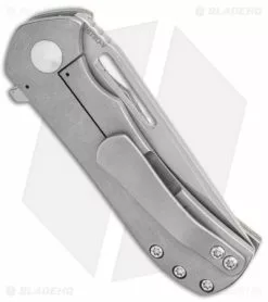 Doc Shiffer Knives Doc Shiffer V3 Recon Frame Lock Knife OD Green Micarta (2.75" Stonewash) -Avokelavavat Sales Store Doc Shiffer V3 Recon Knife OD Green Micarta 2.75 Stonewash BHQ 119823 LS Side