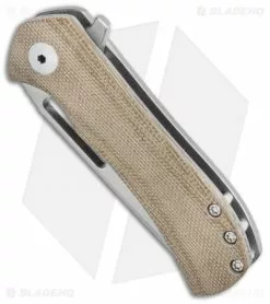 Doc Shiffer Knives Doc Shiffer V3 Recon Frame Lock Knife OD Green Micarta (2.75" Stonewash) -Avokelavavat Sales Store Doc Shiffer V3 Recon Knife OD Green Micarta 2.75 Stonewash BHQ 119823 LS Spine