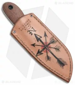 Doyle Knives Land Pirate Fixed Blade Knife Natural Micarta (2.75" Acid SW) 9 Doyle Knives Land Pirate Fixed Blade Knife Natural Micarta (2.75" Acid SW) -Avokelavavat Sales Store Doyle Knives Land Pirate natural micarta acid sw BHQ 71618 er sheath 2