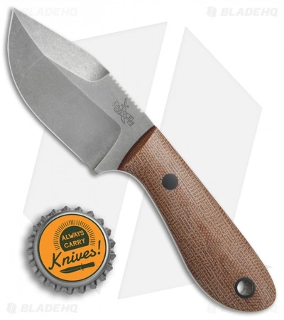 Doyle Knives Land Pirate Fixed Blade Knife Natural Micarta (2.75" Acid SW) 7 Doyle Knives Land Pirate Fixed Blade Knife Natural Micarta (2.75" Acid SW) - Image 5