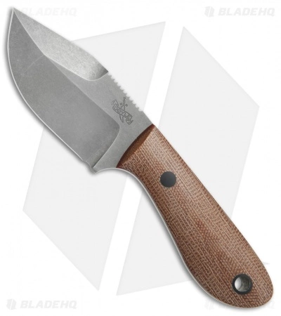 Doyle Knives Land Pirate Fixed Blade Knife Natural Micarta (2.75" Acid SW) 3 Doyle Knives Land Pirate Fixed Blade Knife Natural Micarta (2.75" Acid SW)