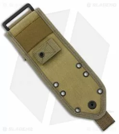 ESEE Knives ESEE-3 & ESEE-4 MOLLE Back Sheath Khaki ES42MBK -Avokelavavat Sales Store ESEE 3 MOLLE Back Sheath Khaki BHQ 46258 jr back