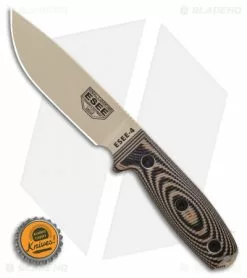 ESEE Knives ESEE-4PDT-005 Fixed Blade Knife Coyote/Black 3D G-10 (4.5" Tan) 9 ESEE Knives ESEE-4PDT-005 Fixed Blade Knife Coyote/Black 3D G-10 (4.5" Tan) -Avokelavavat Sales Store ESEE 4PDT 005 Fixed Blade Knife Coyote Black 3D G 10 4.5 Tan BHQ 105807 LS Bottlecap