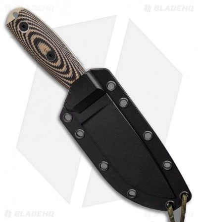 ESEE Knives ESEE-4PDT-005 Fixed Blade Knife Coyote/Black 3D G-10 (4.5" Tan) 5 ESEE Knives ESEE-4PDT-005 Fixed Blade Knife Coyote/Black 3D G-10 (4.5" Tan) - Image 3