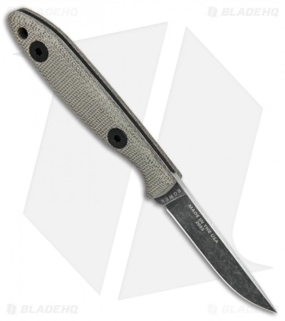 ESEE Knives ESEE Camp-Lore Cody Rowen CR2.5 Bushcraft Fixed Blade Knife (2.5" Black SW) 4 ESEE Knives ESEE Camp-Lore Cody Rowen CR2.5 Bushcraft Fixed Blade Knife (2.5" Black SW) - Image 2