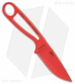 ESEE Knives ESEE Izula Knife Fire Ant Red Survival Neck Knife -Avokelavavat Sales Store ESEE Izula Fire Ant Red Survival Neck Knfe IZULA R BHQ 10285 jr spine