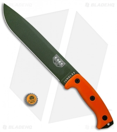 ESEE Knives ESEE Junglas Survival Fixed Blade Knife Orange (10.4" OD Green) 6 ESEE Knives ESEE Junglas Survival Fixed Blade Knife Orange (10.4" OD Green) - Image 4