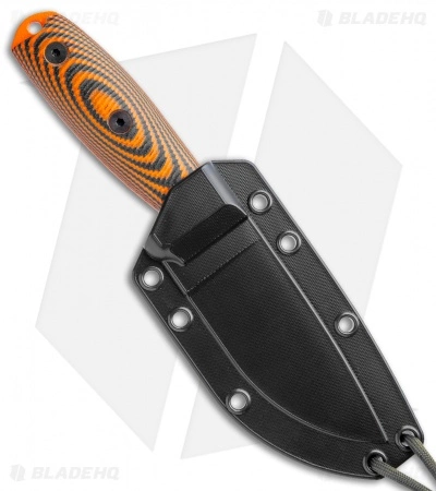 ESEE Knives ESEE-3PMOR-006 Fixed Blade Knife Orange/Black G-10 (3.9" Orange) 5 ESEE Knives ESEE-3PMOR-006 Fixed Blade Knife Orange/Black G-10 (3.9" Orange) - Image 3