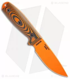 ESEE Knives ESEE-3PMOR-006 Fixed Blade Knife Orange/Black G-10 (3.9" Orange) 8 ESEE Knives ESEE-3PMOR-006 Fixed Blade Knife Orange/Black G-10 (3.9" Orange) -Avokelavavat Sales Store ESEE Knives ESEE 3PMOR 006 Orange Black G 10 Orange BHQ 105766 jr spine