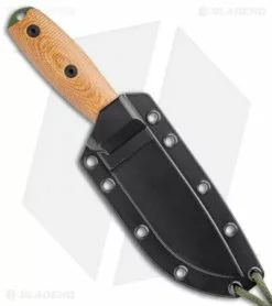 ESEE Knives ESEE-4POD-011 Fixed Blade Knife 3D Natural Micarta (4.5" OD Green) -Avokelavavat Sales Store ESEE Knives ESEE 4OD 011 3D Natural Micarta OD Green BHQ 105808 jr sheath