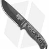 ESEE Knives ESEE-5PB-002 Fixed Blade Knife Gray/Black 3D G-10 (5.25" Black)