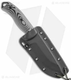 ESEE Knives ESEE-5PB-002 Fixed Blade Knife Gray/Black 3D G-10 (5.25" Black) -Avokelavavat Sales Store ESEE Knives ESEE 5PB 002 Gray Black 3D G 10 Black BHQ 105812 jr sheath