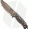 ESEE Knives ESEE-5PDE-005 Fixed Blade Knife Coyote/Black 3D G-10 (5.25" Tan)