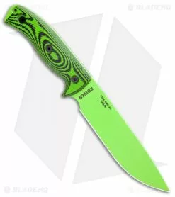 ESEE Knives ESEE-6PVG-007 Fixed Blade Knife Green/Black 3D G-10 (6.5" Green) -Avokelavavat Sales Store ESEE Knives ESEE 6PVG 007 Green Black 3D G 10 Green BHQ 105822 jr spine