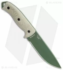 ESEE Knives ESEE-5POD-017 Fixed Blade Knife Green 3D Micarta (5.25" OD Green) 7 ESEE Knives ESEE-5POD-017 Fixed Blade Knife Green 3D Micarta (5.25" OD Green) -Avokelavavat Sales Store ESEE Knives Fixed Green 3D MIcarta OD Green BHQ 105814 jr spine
