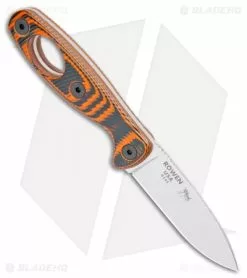 ESEE Knives Xancudo Fixed Blade Knife 3D Orange G-10 W/ Hole (3" SW S35VN) 7 ESEE Knives Xancudo Fixed Blade Knife 3D Orange G-10 W/ Hole (3" SW S35VN) -Avokelavavat Sales Store ESEE Knives Xancudo 3D Orange G 10 Hole SW XAN1 006 BHQ 105737 jr spine 2