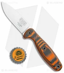 ESEE Knives Xancudo Fixed Blade Knife 3D Orange G-10 (3" Stonewash S35VN) -Avokelavavat Sales Store ESEE Knives Xancudo 3D Orange G 10 SW XAN2 006 BHQ 105735 jr bottlecap
