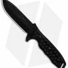 Emerson Government Mule Fixed Blade Knife Black G-10 (5" Black)