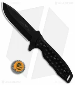 Emerson Government Mule Fixed Blade Knife Black G-10 (5" Black) -Avokelavavat Sales Store Emerson Government Mule Black GovMule BT BHQ 84084 er bottlecap 2