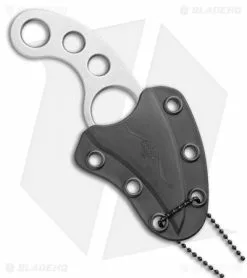 Emerson La Griffe SFS Neck Knife (1.875" Stonewash Full Serr) -Avokelavavat Sales Store Emerson Knives La Griffe SFS Neck Knife Full Serrated Griffe SFS BHQ 99270 ns sheath