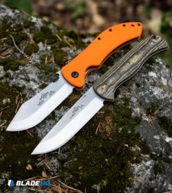 Emerson Knives Overland Renegade Fixed Blade Knife Richlite (4.3"Satin)OVE-FX-SF -Avokelavavat Sales Store Emerson Market Skinner Liner Lock Knife Orange G 10 Stonewash BHQ 110497 kp moss web