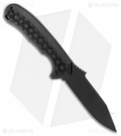 Emerson Police Utility BT Fixed Blade Knife Black G-10 (3.625" Black) 7 Emerson Police Utility BT Fixed Blade Knife Black G-10 (3.625" Black) -Avokelavavat Sales Store Emerson Police Utility BT Fixed Black G 10 Black PUKSF BHQ 67896 jr spine