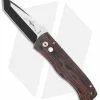 Emerson Pro-Tech CQC-7 Automatic Knife Brown Grain Micarta (3.25" Black)