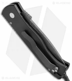 Pro-Tech Emerson Punisher CQC7-A Automatic Knife Punisher (3.25" Damascus) -Avokelavavat Sales Store Emerson Protech Punisher Damascus CQC7 A BHQ 50428 jr side