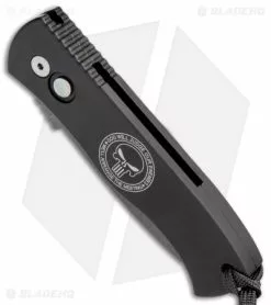 Pro-Tech Emerson Punisher CQC7-A Automatic Knife Punisher (3.25" Damascus) -Avokelavavat Sales Store Emerson Protech Punisher Damascus CQC7 A BHQ 50428 jr spine